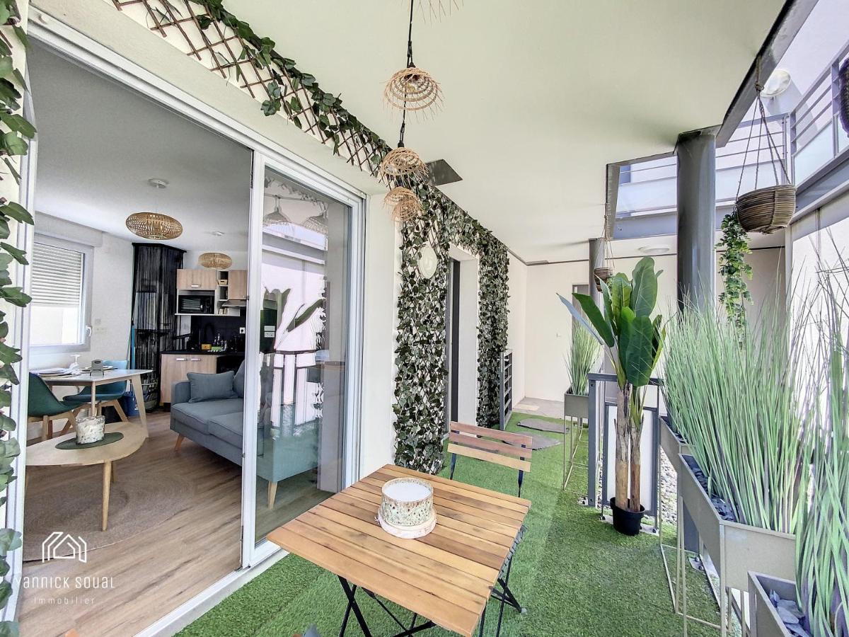 Appartement Ღ La Terrasse Baia • Parking & Wi-Fi à Toulouse Extérieur photo